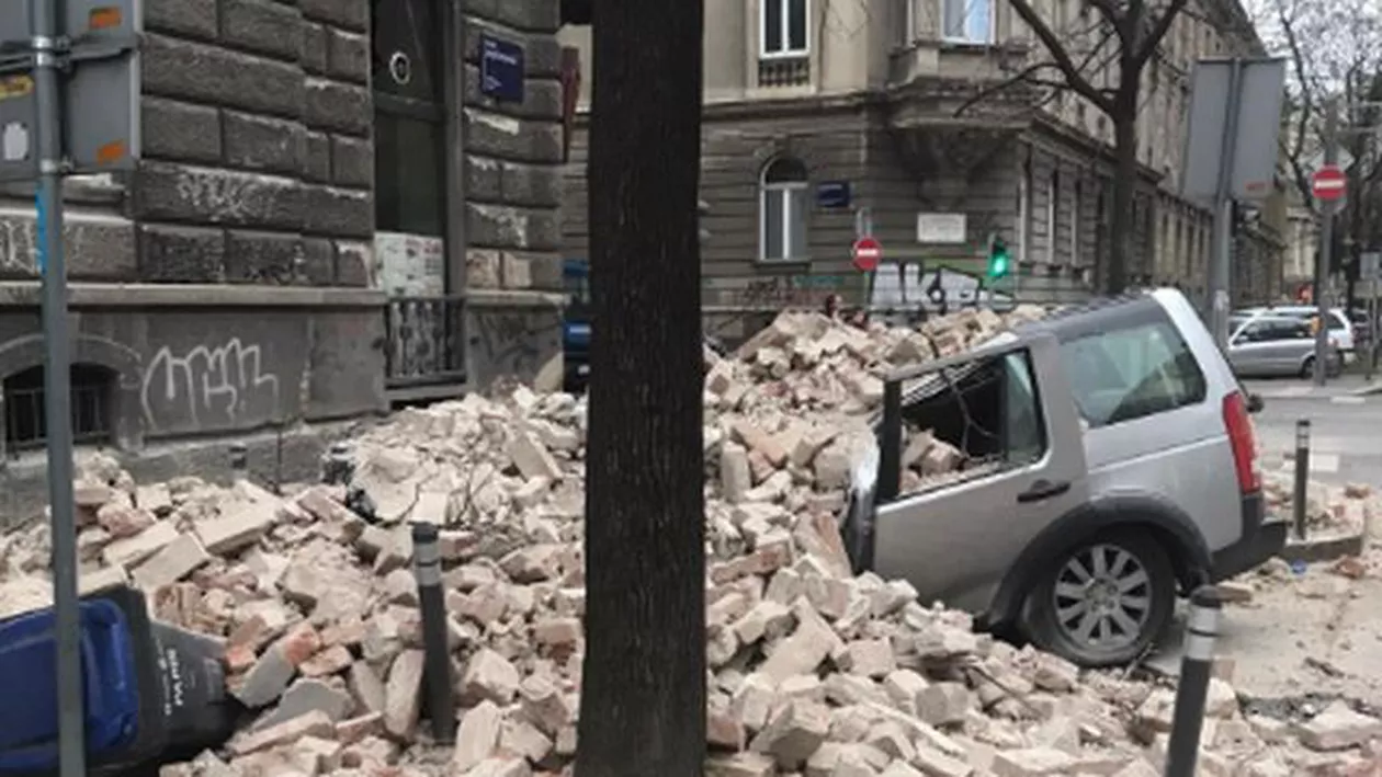 Cutremur puternic în Croația: Cel puțin o persoană a murit. Seismul s-a resimțit și în statele învecinate (FOTO)
