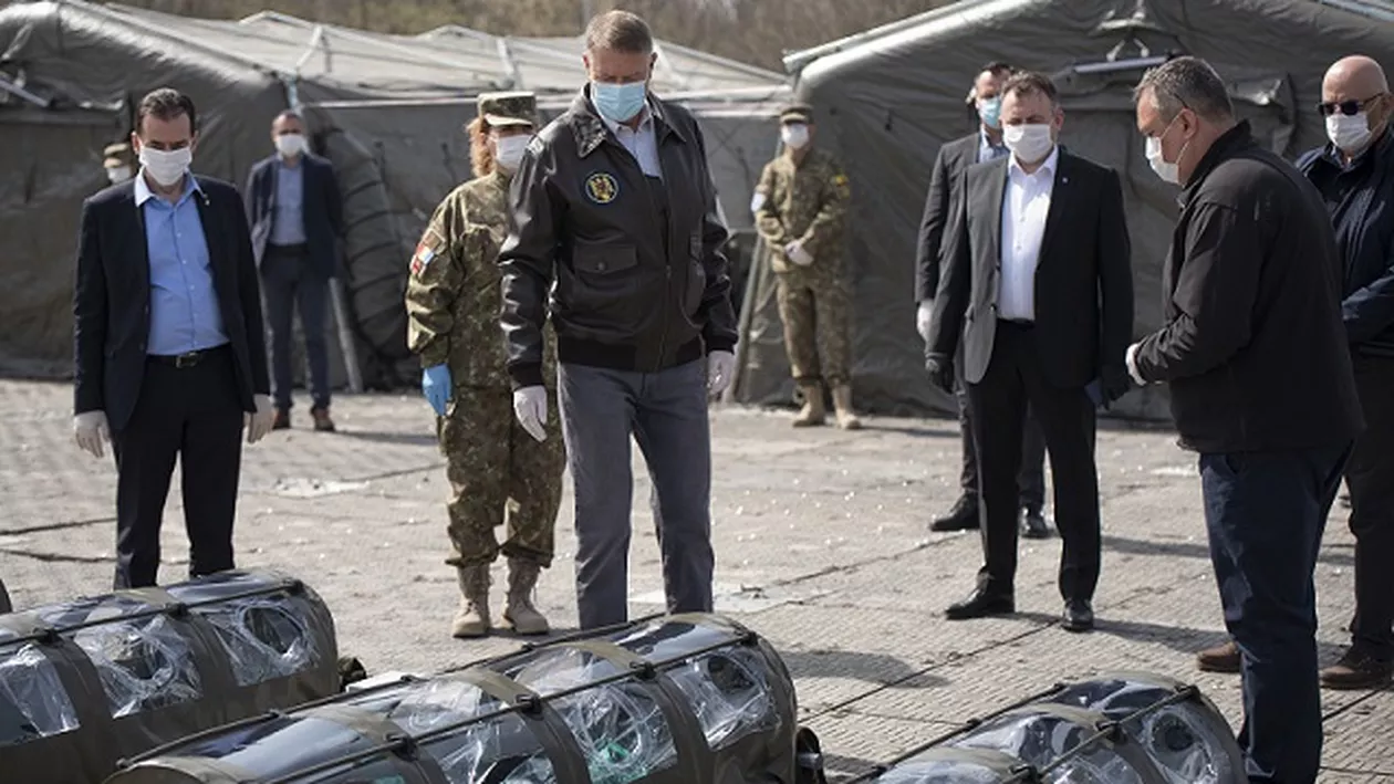 Euronews: România ridică un spital de campanie în opt zile, pentru a face față pacienților cu Covid-19 (VIDEO)