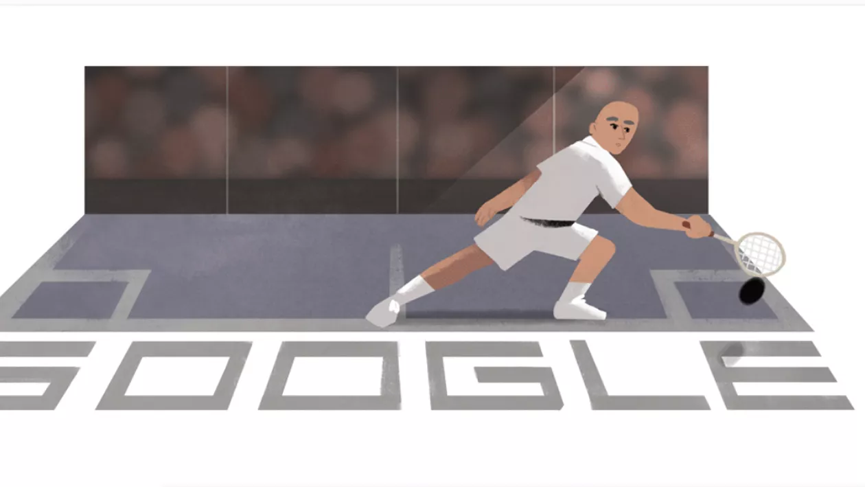 Google Doodle, 4 APRILIE: În cinstea lui Hashim Khan