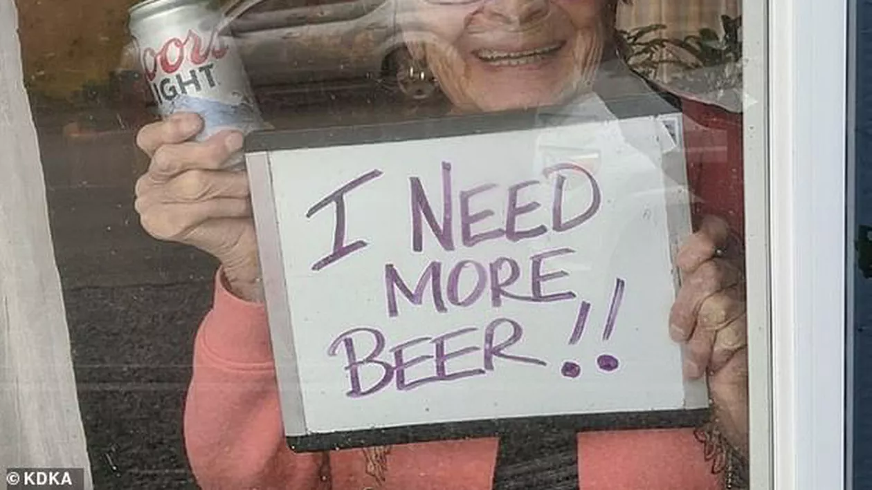 Dorință neașteptată în izolare. Iată de ce a avut nevoie o femeie de 93 de ani (VIDEO)