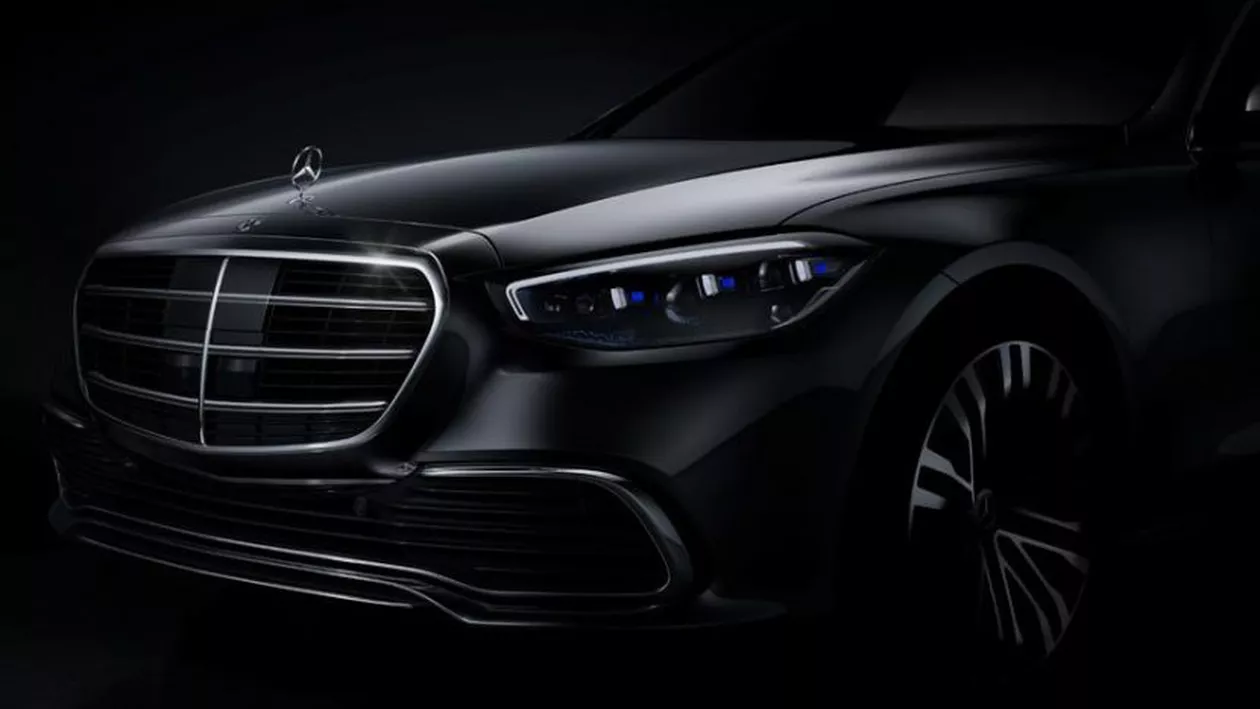 Mercedes-Benz S-Class: prima imagine oficială cu noua generație a modelului german