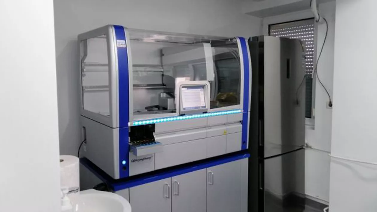 COVID-19. Aparatul de testare Real Time PCR al Spitalului de Urgență Focşani stă nefolosit pentru că nu are autorizaţie sanitară de funcţionare