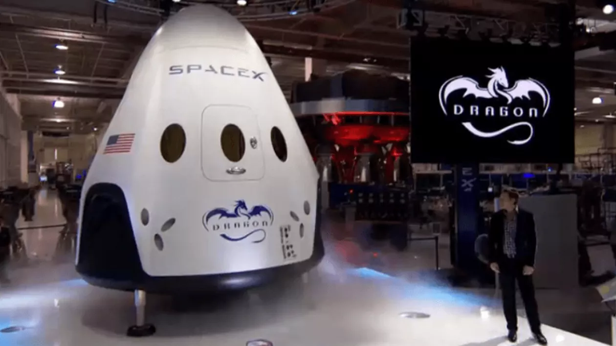 Azi va fi lansată capsula Dragon. Importanța misiunii umane a SpaceX spre Stația Spațială Internațională