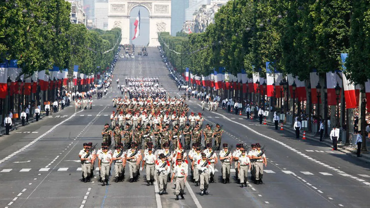 Parada de ziua națională a Franței, înlocuită cu o ceremonie militară, în contextul pandemiei de coronavirus