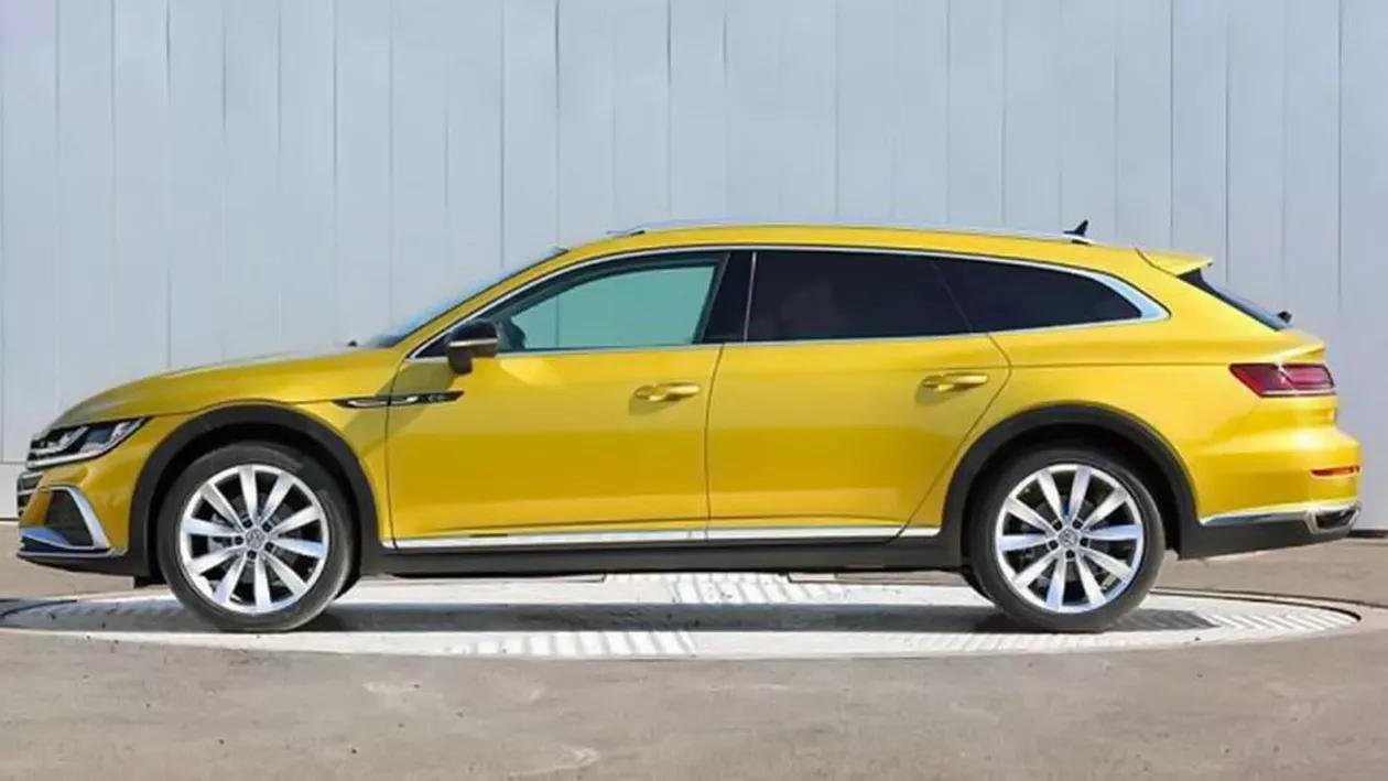 Volkswagen Arteon Shooting Brake: primele imagini neoficiale
