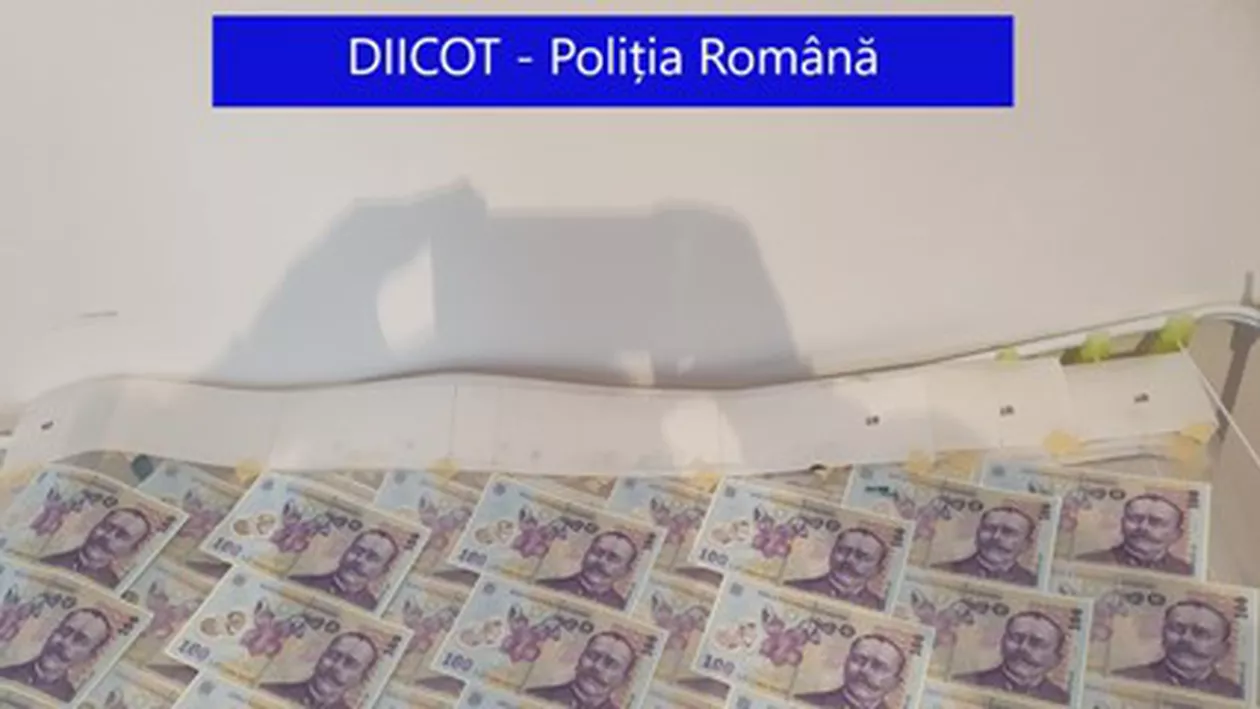 Lovitură de proporții a DIICOT: Cel mai mare falsificator de bancnote din plastic din lume a fost prins. Cum a creat  super-leul (FOTO)