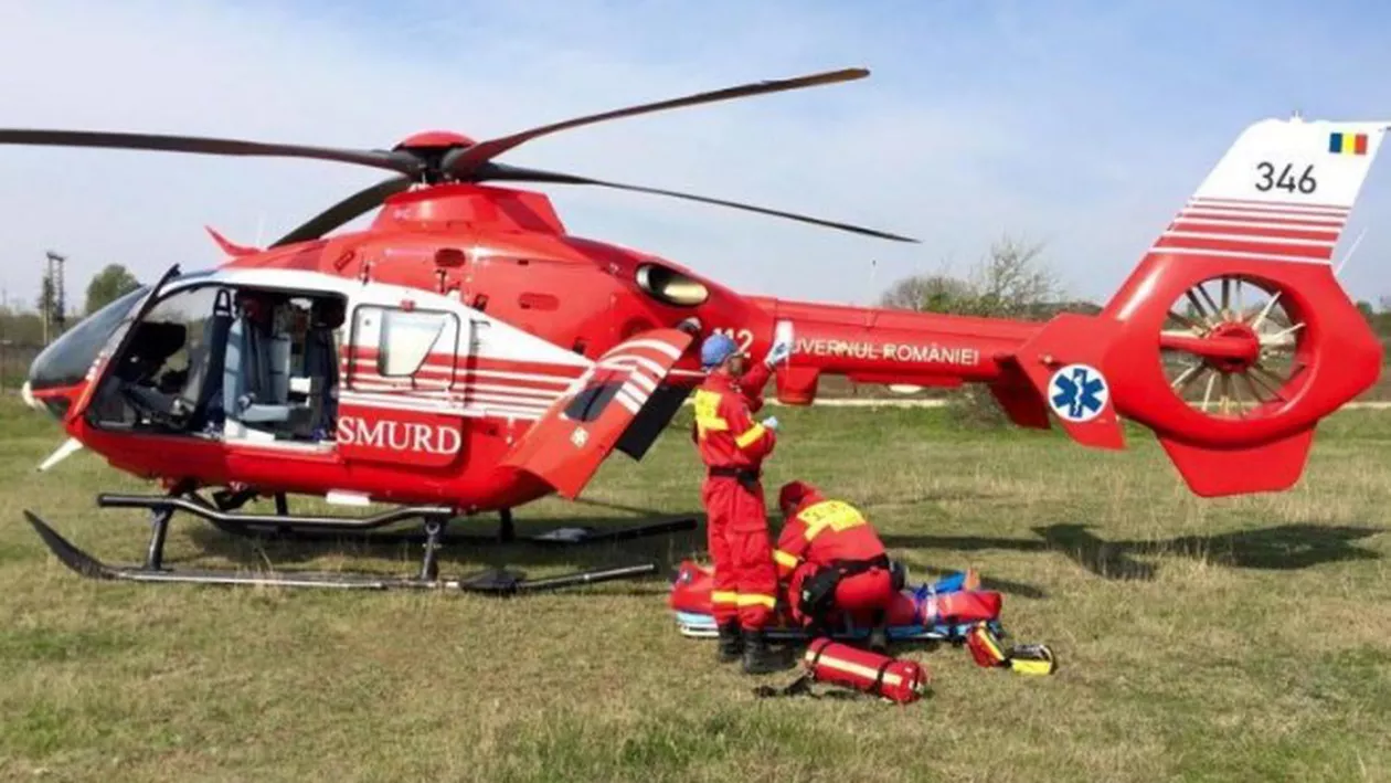 O adolescentă mușcată de șarpe a transportată la spital cu un elicopter SMURD. Veninul, cel mai probabil de viperă, îi putea fi fatal (VIDEO)