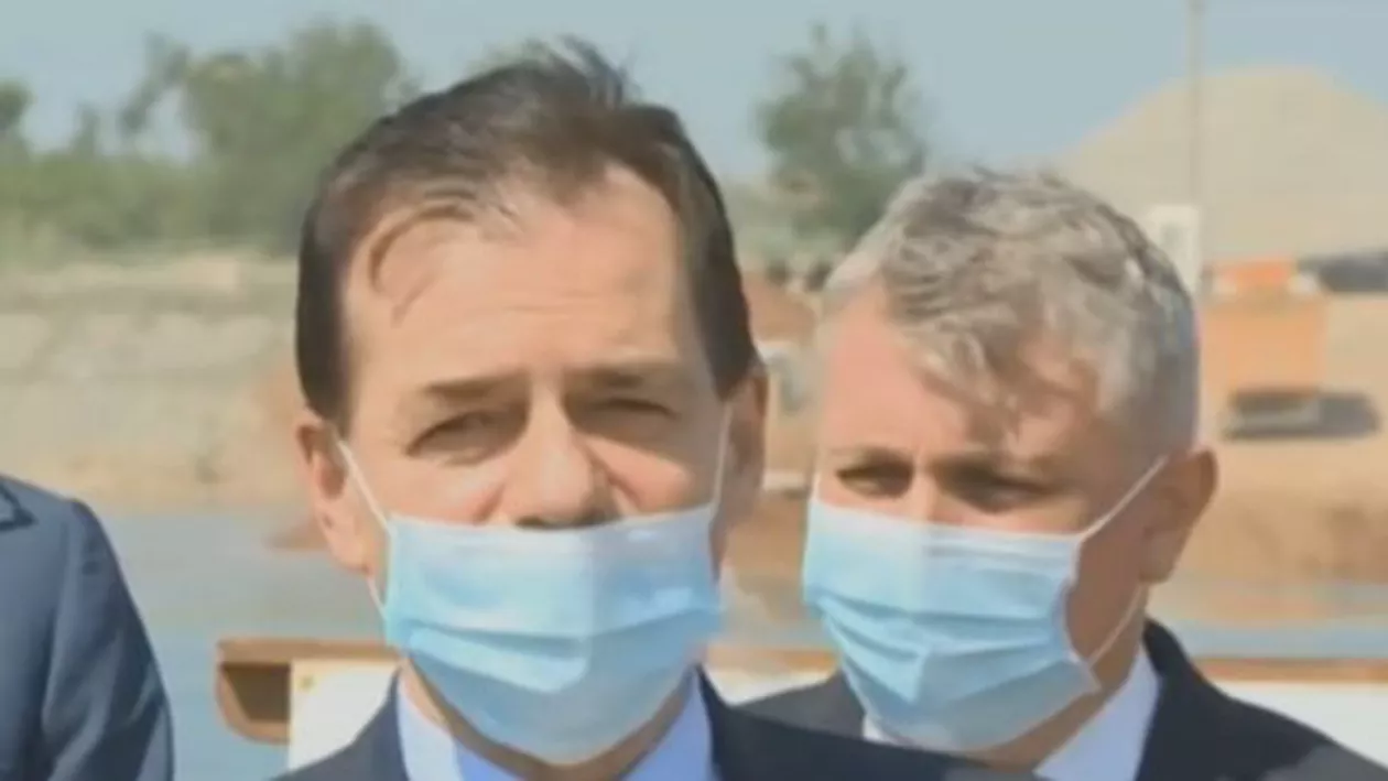 Ludovic Orban, pe șantierul drumului expres Craiova - Pitești: Vremea în care proiectele de investiții se derulau în ritm de melc a trecut (VIDEO)