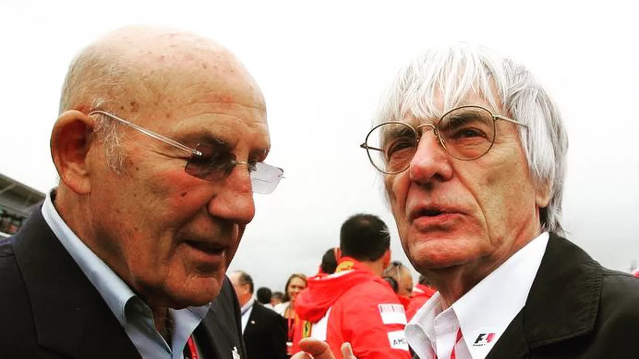 Miliardarul Bernie Ecclestone a devenit din nou tată, la aproape 90 de ani. Cum arată soția mai tânără cu 45 de ani (GALERIE FOTO)