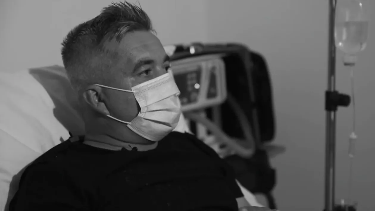 Mesajul emoționant al unui pompier infectat cu Covid-19, de pe patul de spital: „Dacă va salva măcar o viață, eu sunt cel mai fericit om! (VIDEO)