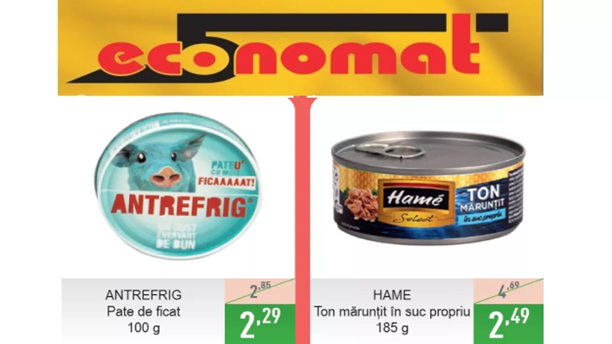(P) Ofertă specială la magazinele ECONOMAT, în luna iulie