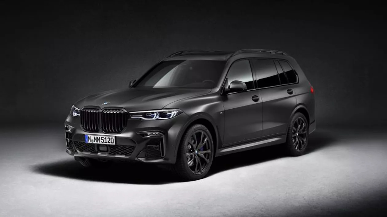 BMW X7 Dark Shadow: ediție limitată de 500 unități pentru SUV-ul bavarez