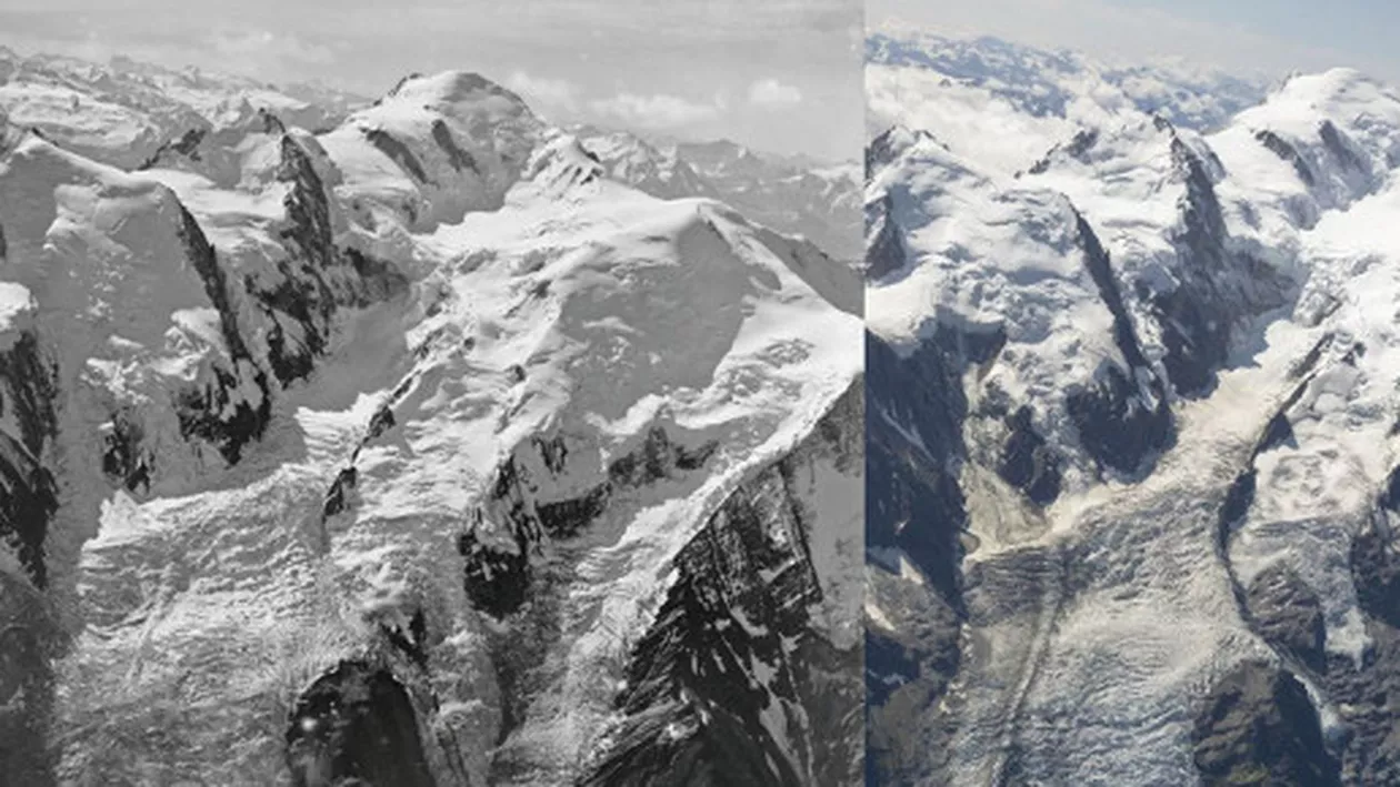 Italia: Un gheţar de pe Mont Blanc riscă să se prăbuşească / MAE a emis atenționare de călătorie pentru români