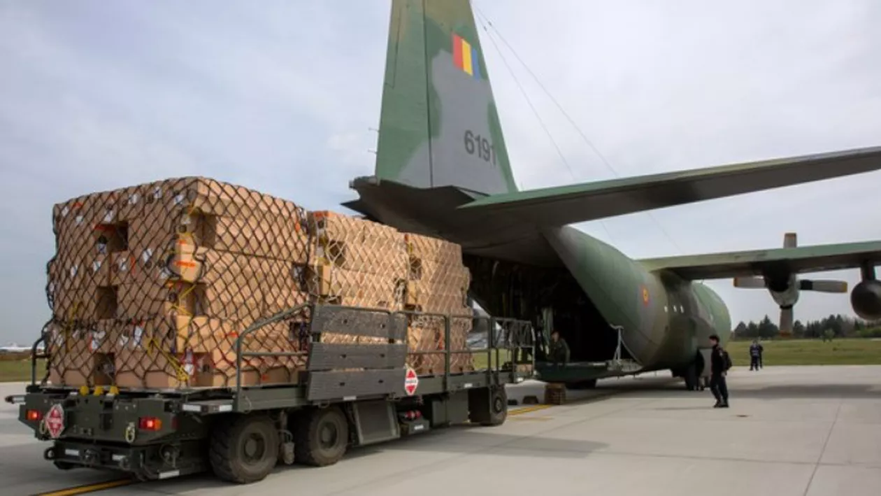 MApN: România sprijină Libanul cu 8 tone de materiale medicale (VIDEO)