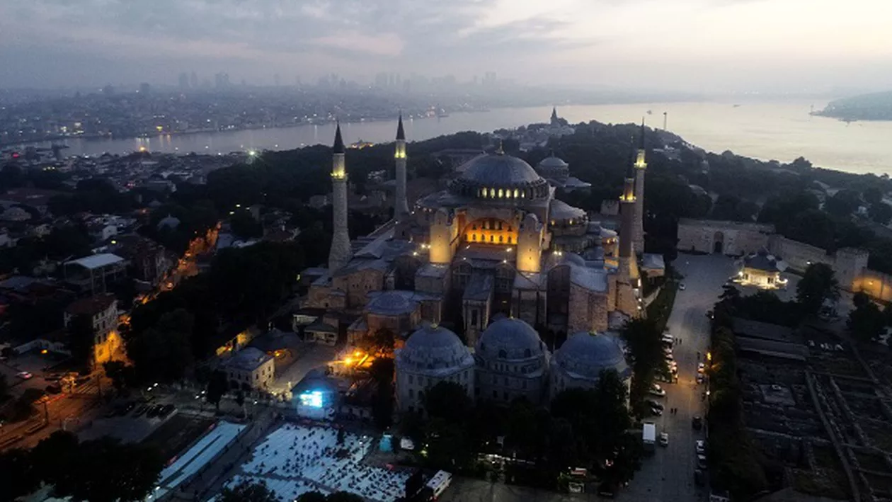 Turcia susține că renașterea Sfintei Sofia va fi, cu voia lui Allah, mesagerul eliberării Al-Aqsa / B1 TV va difuza un documentar de excepție despre monumentul revendicat și de creștinism, și de islam