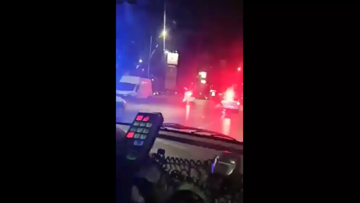 Un bărbat din Arad a fost împușcat de polițiști, după o urmărire ca în filme. A gonit 80 de km cu mașina și a trecut de trei filtre. Cum s-a petrecut totul (VIDEO)