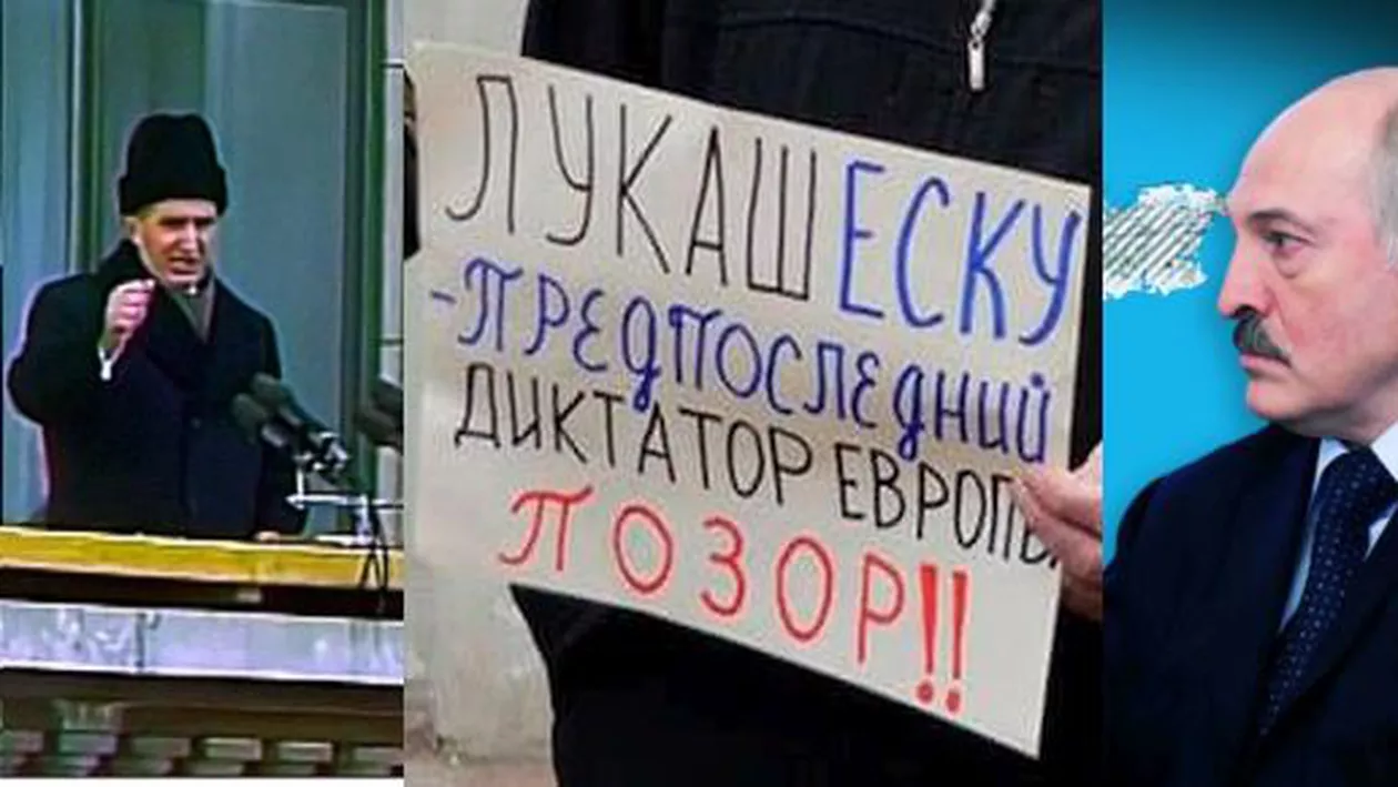 „LUKAŞESCU”, între un transfer pașnic de putere și înlăturare prin forță: Aleksandr Lukașenko și protestele din Belarus, asemănați cu Nicolae Ceaușescu și sfârșitul comunismului în România