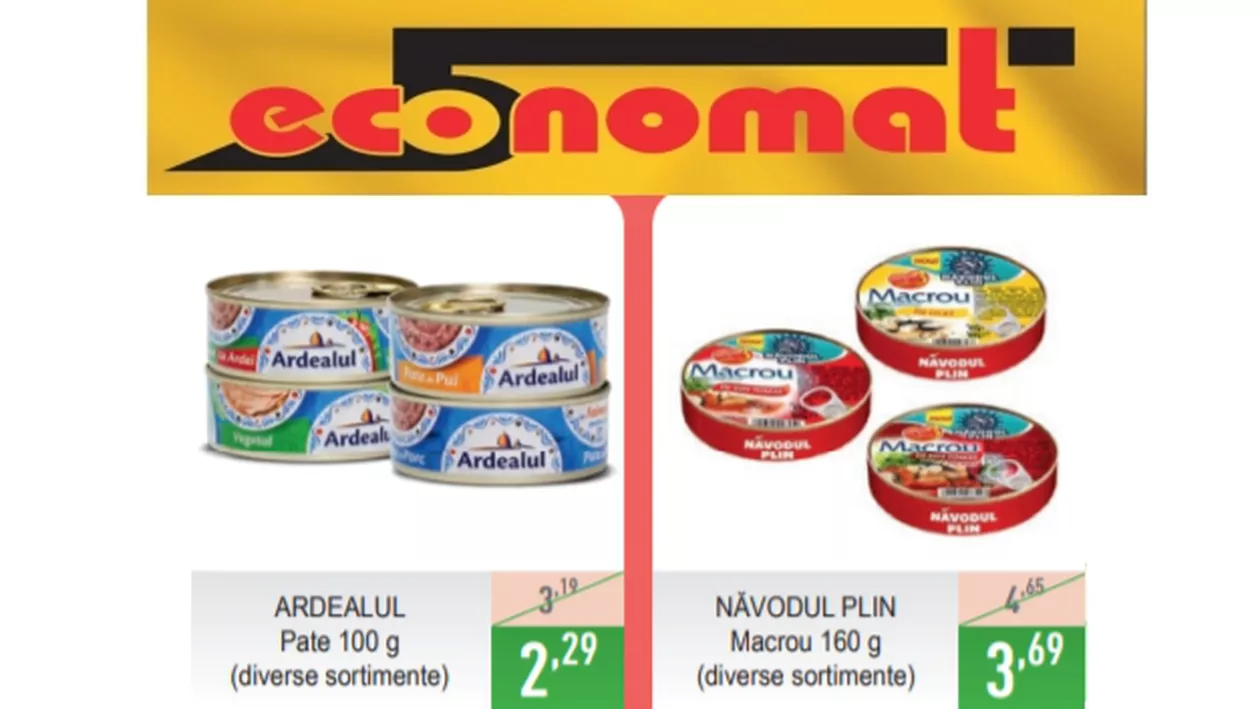 (P) Ofertă specială la magazinele ECONOMAT, în luna august