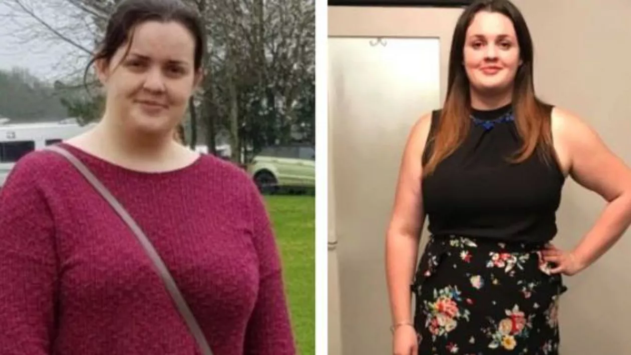 A slăbit 38 kilograme, după ce i s-a spus că e prea grasă să participe la petrecerea burlăciţelor! Este într-o luptă continuă cu kilogramele de la 16 ani! Cum arată acum (FOTO)