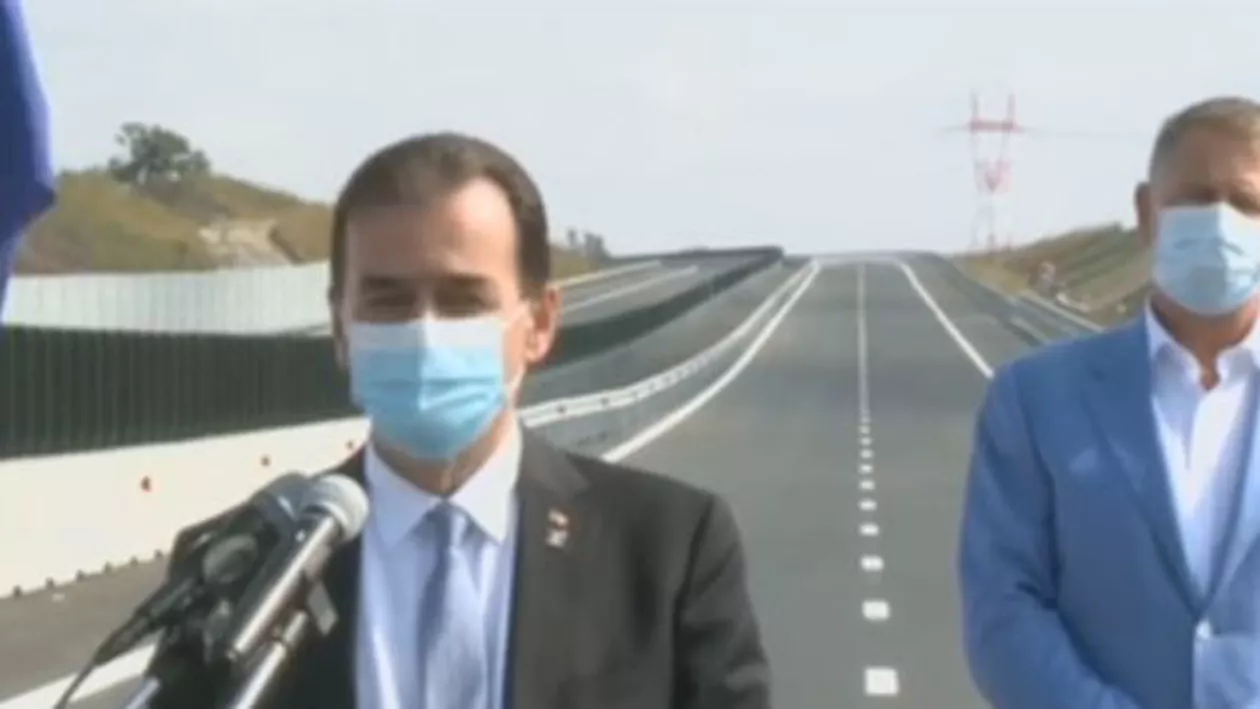 Ludovic Orban, la inaugurarea tronsonului de autostradă Iernut - Chețani: Investițiile în infrastructură reprezintă prioritatea zero și vom aloca toate fondurile necesare (VIDEO)