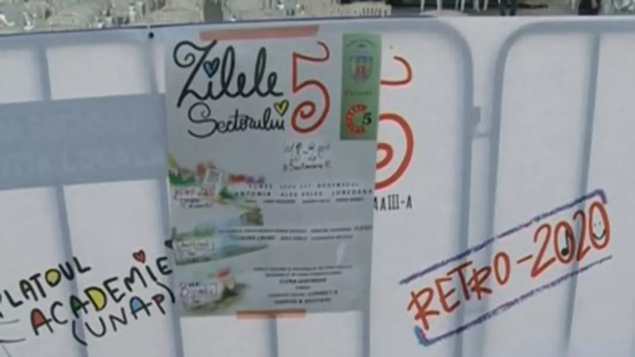 „Zilele sectorului 5” au loc între 18 și 20 septembrie: Evenimentul se va desfăşura simultan în trei parcuri (VIDEO)