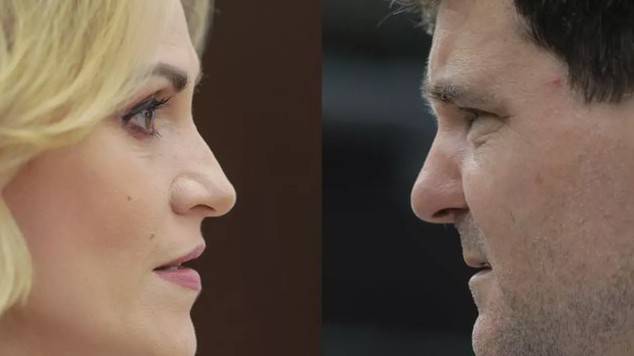 Nicuşor Dan şi Gabriela Firea, despărțiți de doar două procente în ultimul sondaj înaintea alegerilor (FOTO)