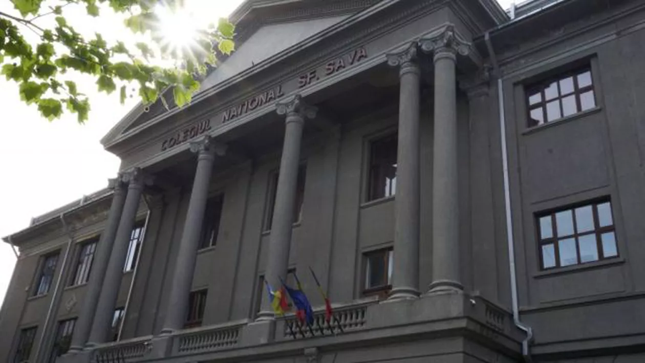 Încă un liceu de top din București trece în scenariul roșu. Un cadru didactic de la Sfântul Sava a fost testat pozitiv pentru COVID-19 (VIDEO)