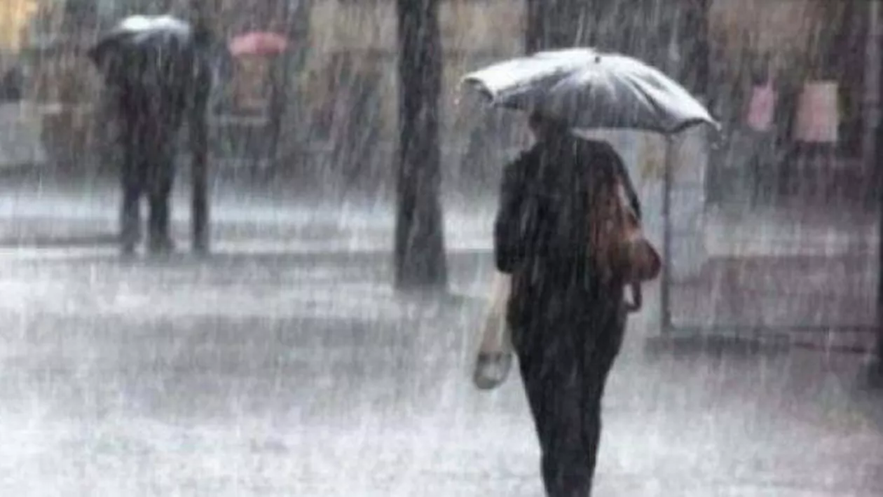 Prognoza meteo până la sfârșitul săptămânii: Temperaturi în scădere și ploi abundente în toată țara