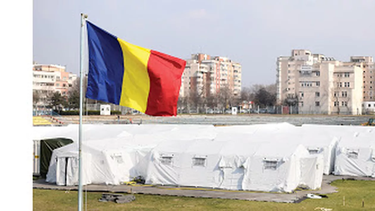 Un spital modular COVID de 3 milioane de euro a intrat la apă în Bacău. Unitatea nu a fost dată nici acum în folosință (VIDEO)