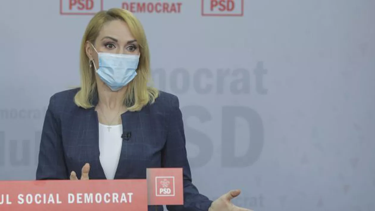 Gabriela Firea, după ce Ludovic Orban a criticat candidaturile lui Rafila şi Streinu Cercel pe listele PSD: Dacă erau la PNL, ar fi rămas nişte somităţi ale lumii medicale