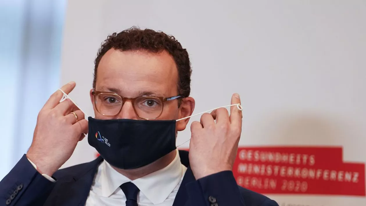 Ministrul german al Sănătății, testat pozitiv cu COVID-19: Jens Spahn se vaccinase antigripal