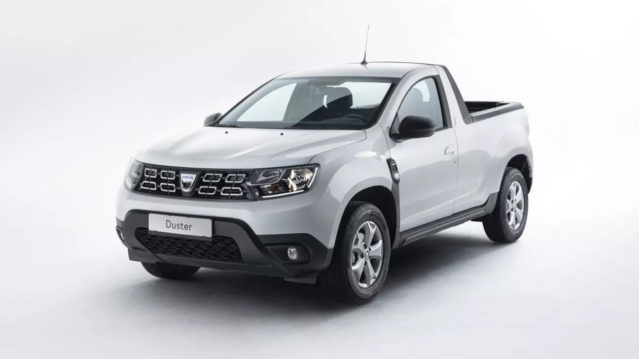 Dacia a lansat versiunea Duster Pick-Up. Prețul este de 22.500 euro