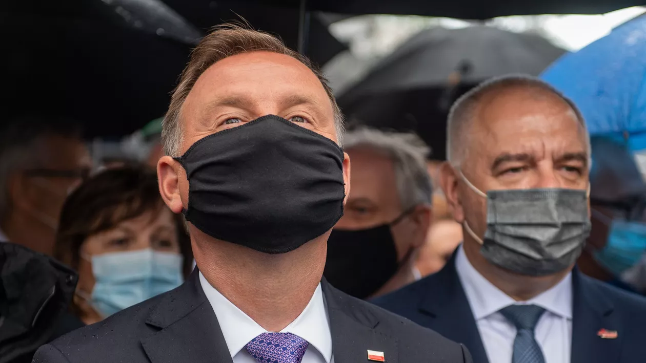 Andrzej Duda, președintele Poloniei, a fost testat pozitiv pentru COVID-19