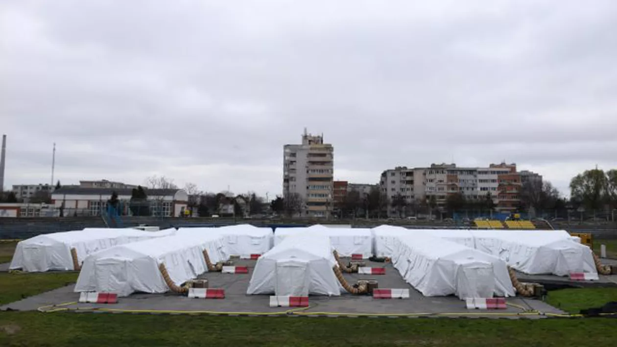 Spitalul militar mobil din Constanța trebuie demontat și înlocuit