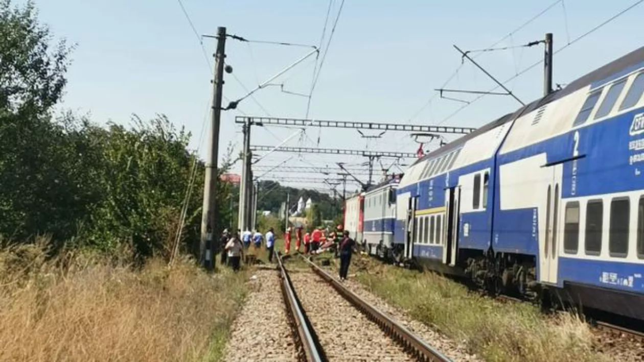Ziua dezastrelor pe calea ferată. Două persoane au murit, lovite de tren