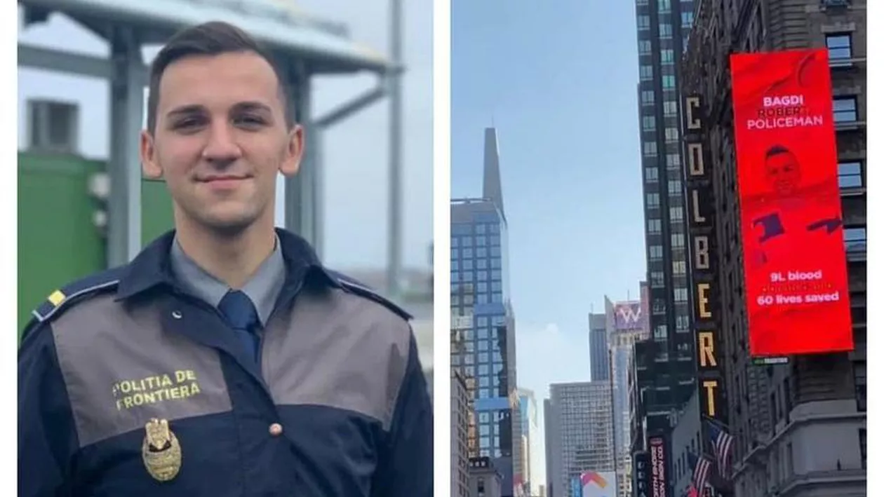 Povestea emoționantă a unui tânăr polițist român a ajuns chiar și la New York. La doar 23 de ani, Robert a salvat deja 60 de vieți
