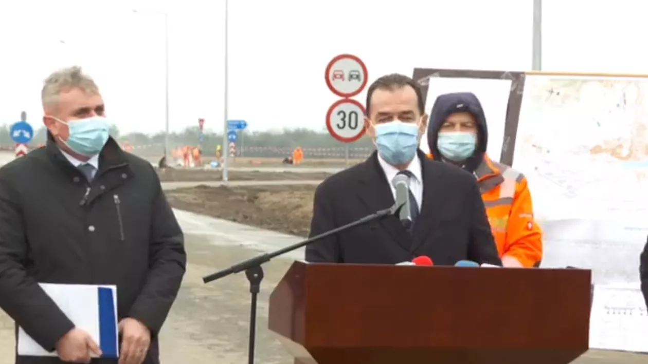 Ludovic Orban a anunțat când va fi dată în folosință autostrada de centură a municipiului Bacău: 'Un proiect aşteptat de mult timp' (VIDEO)