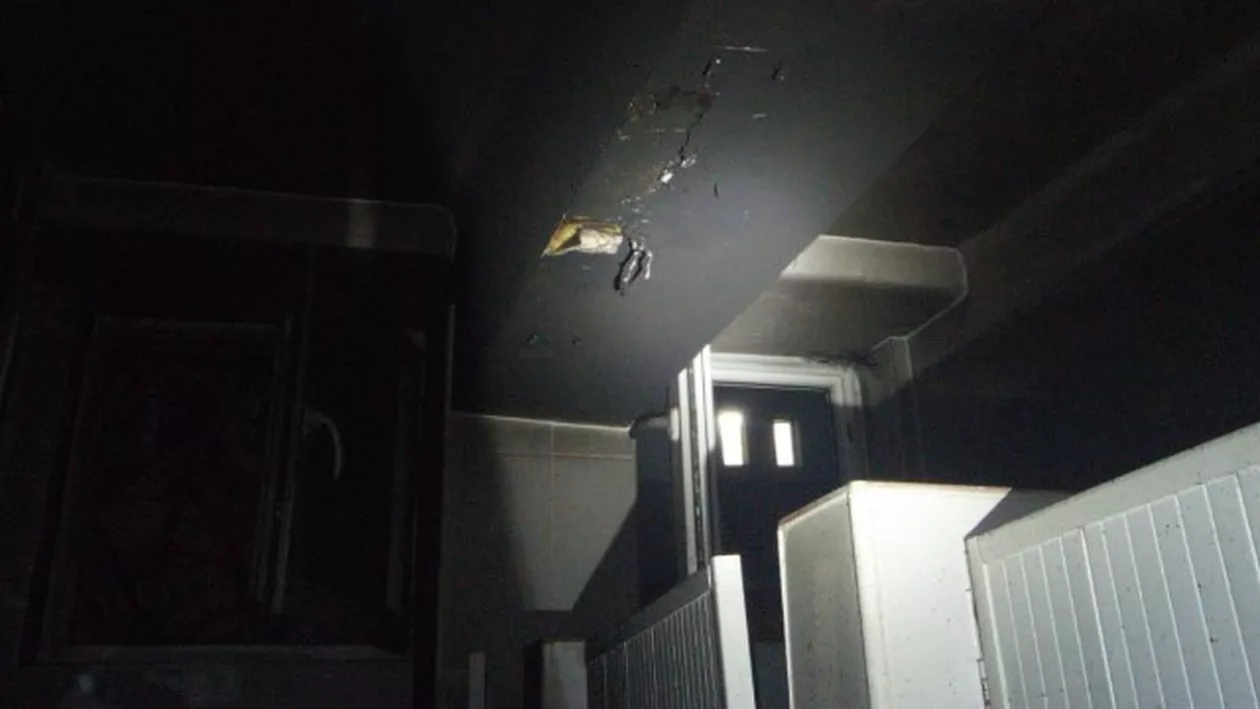 Incendiu la Spitalul CFR din Cluj-Napoca, provocat de un scurtcrcuit electric