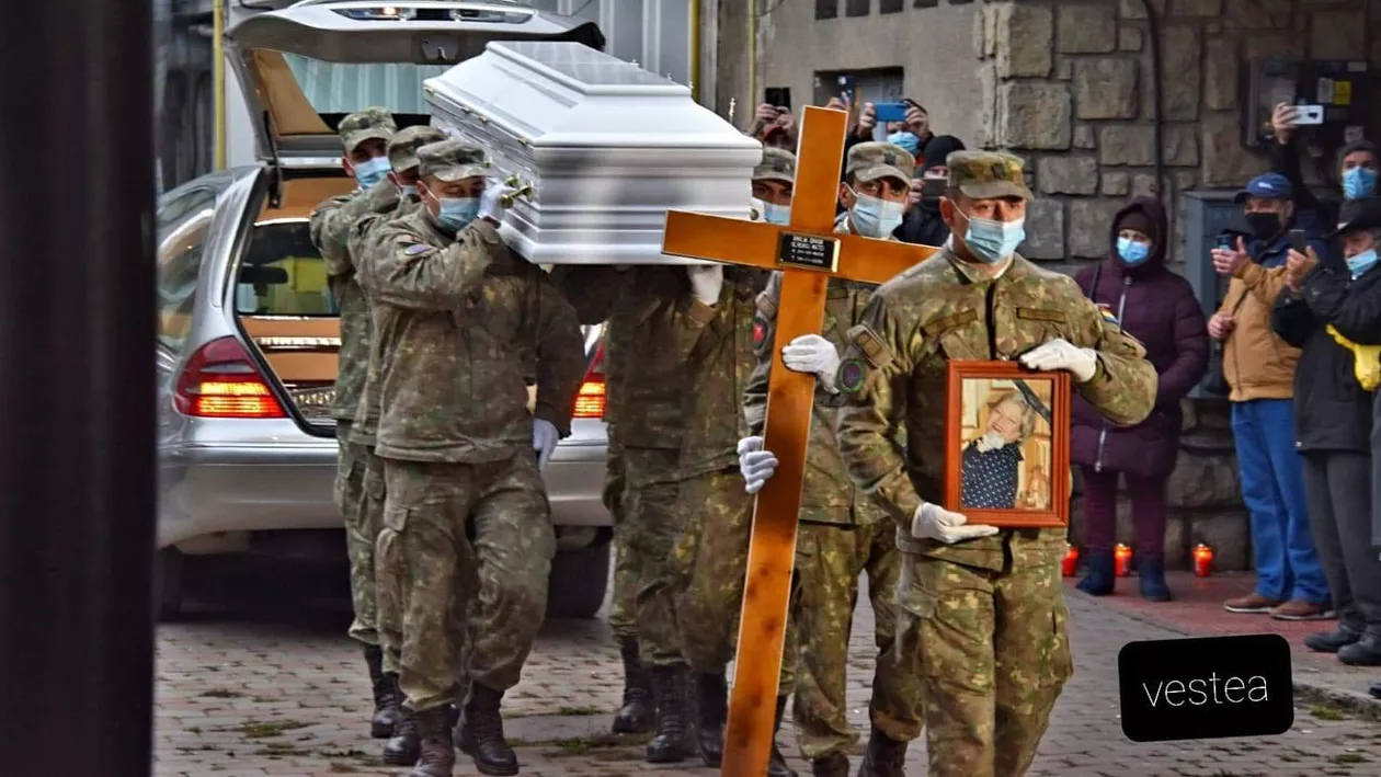 Draga Olteanu Matei, înmormântată duminică, cu onoruri militare