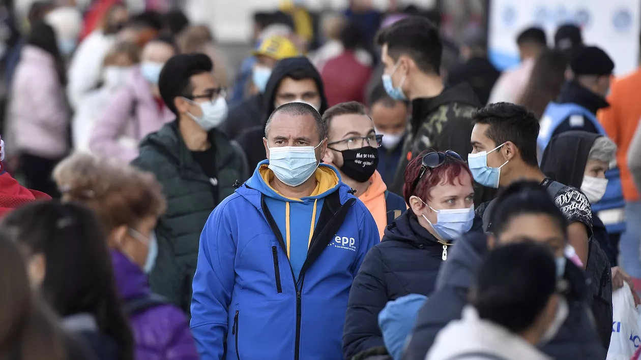 Topul județelor după noua raportare de cazuri Covid-19: București are peste 1.100 de cazuri în ultima zi