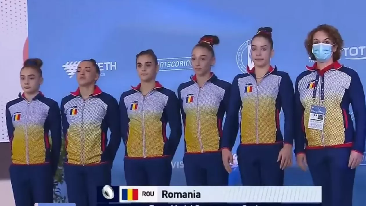 România a obținut medalia de argint la Campionatele Europene de gimnastică feminină
