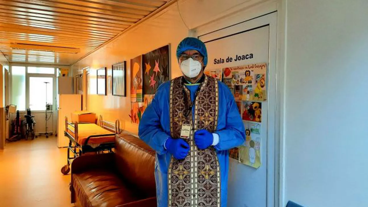 Preotul Spitalului de Urgenţă din Craiova, mesaj dur pentru deputatul Ringo Dămureanu (AUR): „Aruncarea măştii, gest ridicol”