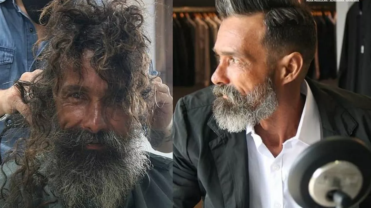 Minune de Crăciun! Omul străzii și-a găsit familia după 10 ani, după ce a primit un ajutor neașteptat (FOTO)