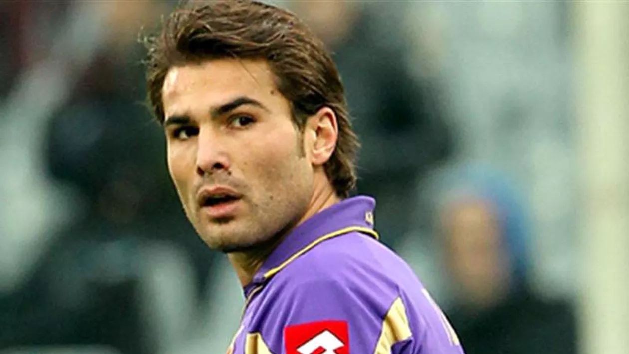 Adrian Mutu a fost încoronat rege la Florenţa. A lăsat în spate nume uriaşe ale fotbalului mondial