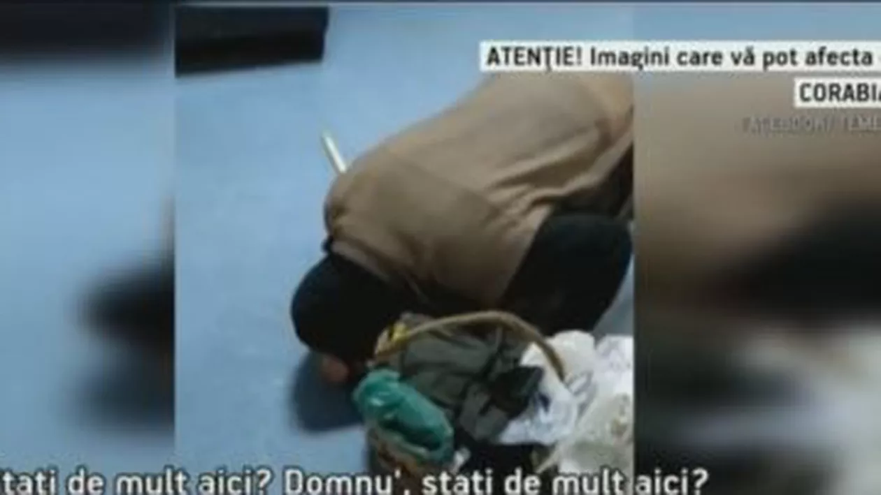 Ministerul Sănătății, reacție în cazul bătrânului lăsat să zacă pe holurile Spitalului Orăşenesc din Corabia: Echipă de control a DSP Olt, trimisă să facă o anchetă (VIDEO)