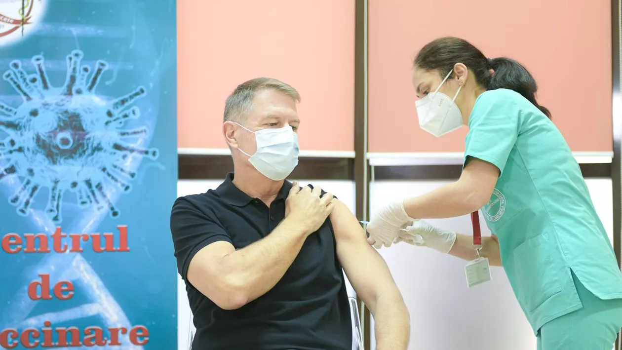 Ce vaccin anti-Covid a primit președintele Klaus Iohannis