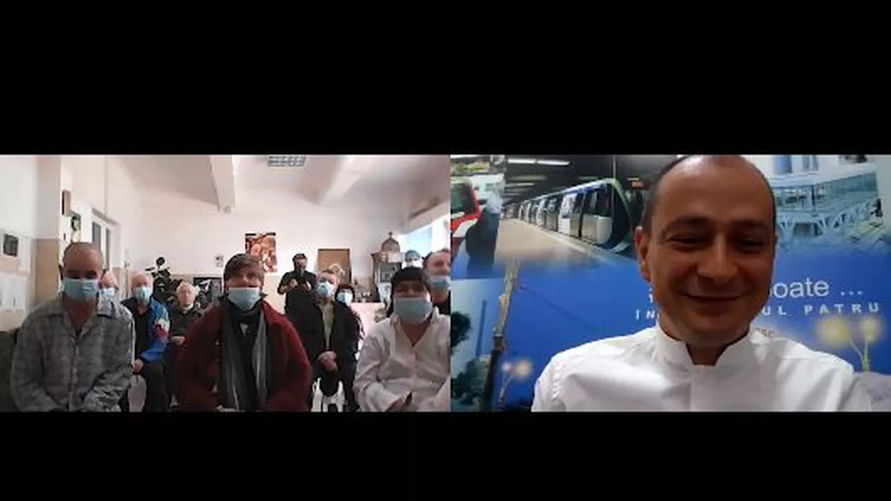 Primarul Daniel Băluță a vorbit cu vârstnicii aflați în grija DGASPC Sector 4 despre vaccinarea anti-COVID-19: Vaccinul e singura soluție viabilă pentru a ne proteja (VIDEO)