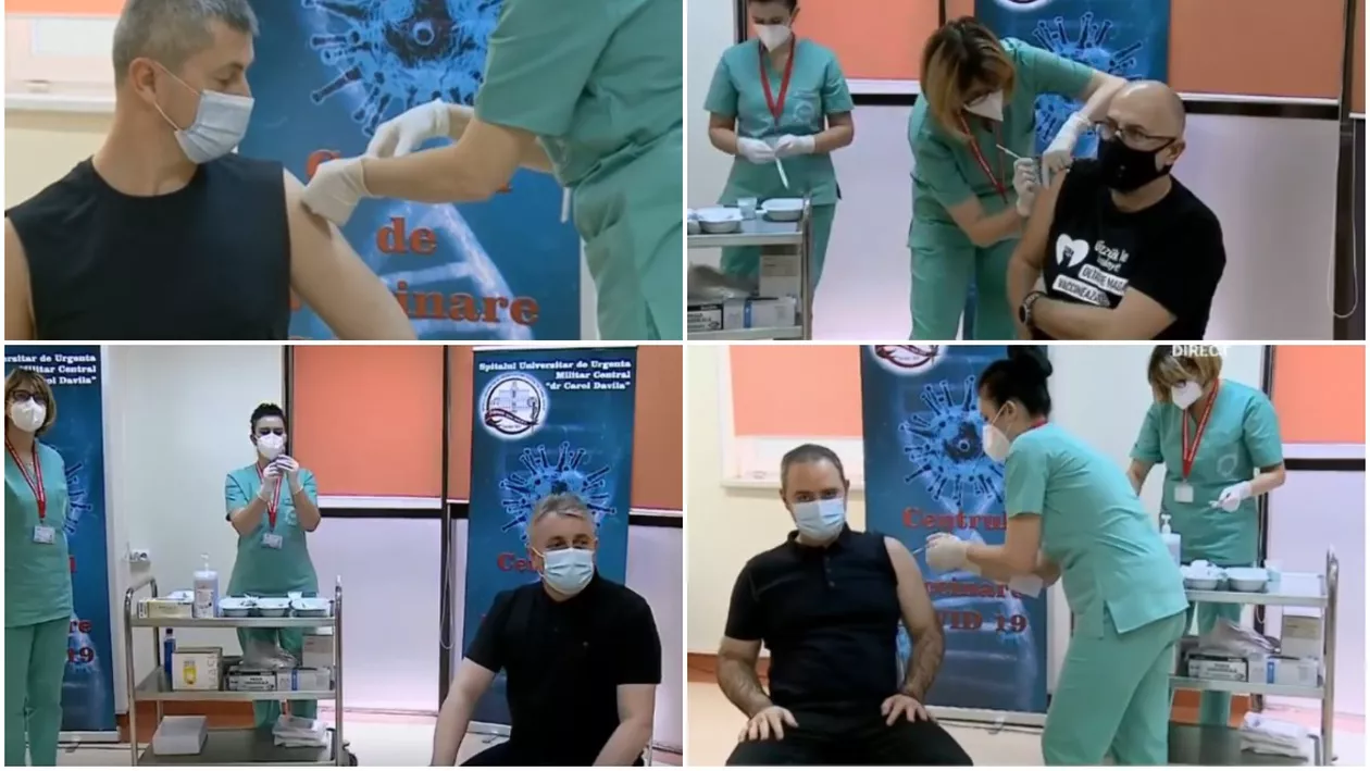 Membrii Guvernului au fost vaccinați anti-COVID, miercuri dimineață, la Spitalul Militar din Capitală. Primele declarații: ”E singura cale ca să ieșim din logica pandemiei”/ ”Veniți cu încredere, vaccinați-vă!” (FOTO, VIDEO)
