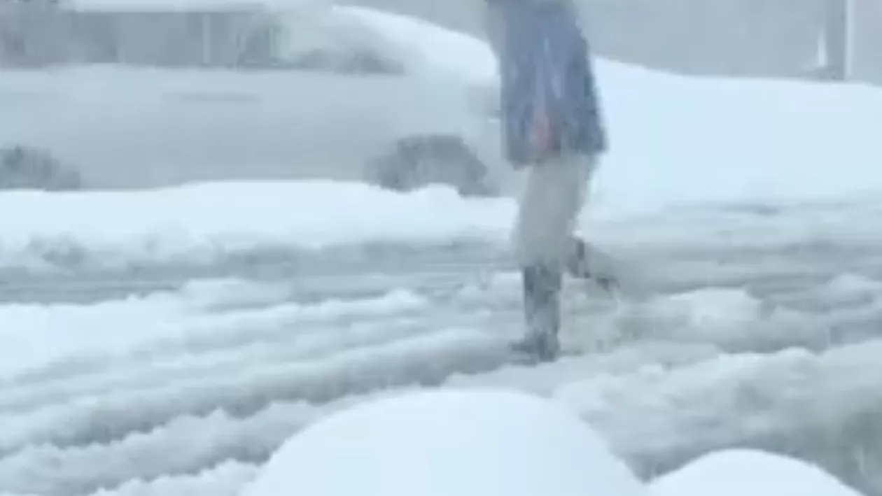 Avertizare meteorologică: Cod portocaliu de ninsori și viscol în Dobrogea. Iarna se întoarce și în estul Munteniei și sud-estul Moldovei