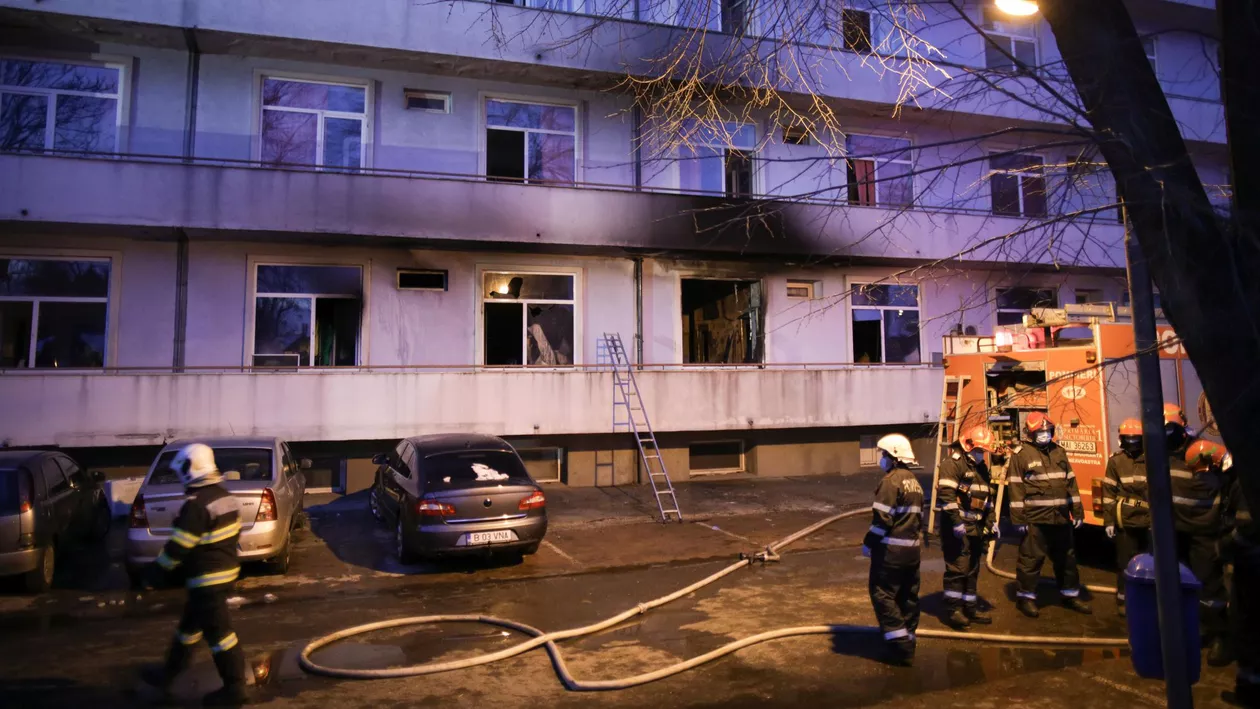 Încă un pacient transferat după incendiul de la ”Matei Balș” a murit. Bilanțul tragediei a ajuns la 19 victime